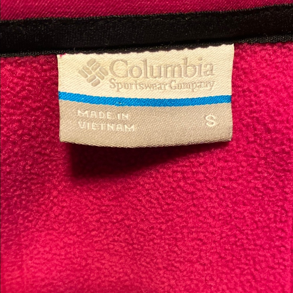Columbia Pink Fleece Jacket